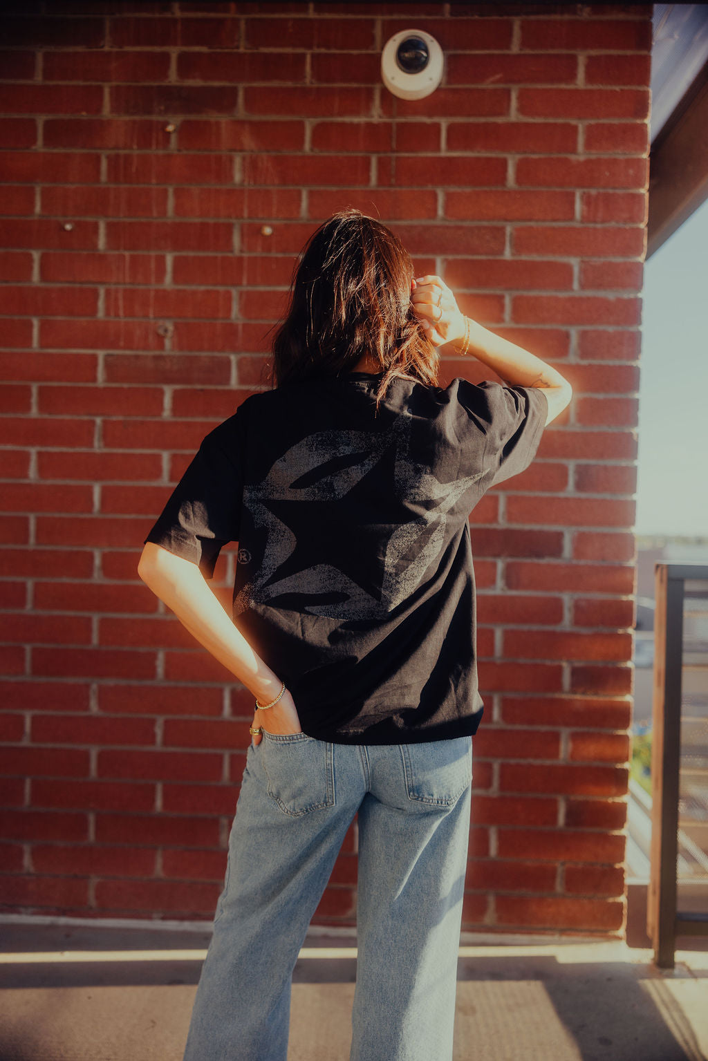 VINTAGE OVERSIZED TEE [BLACK]
