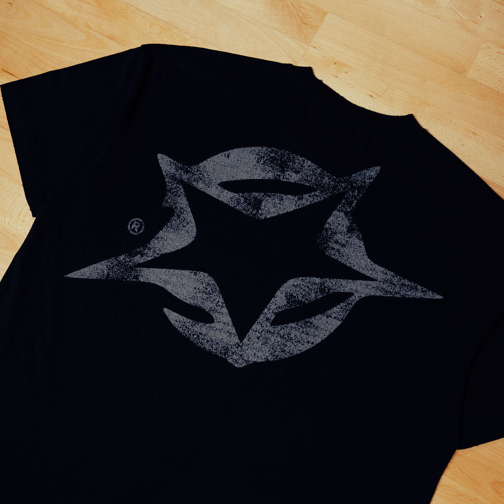 VINTAGE OVERSIZED TEE [BLACK]