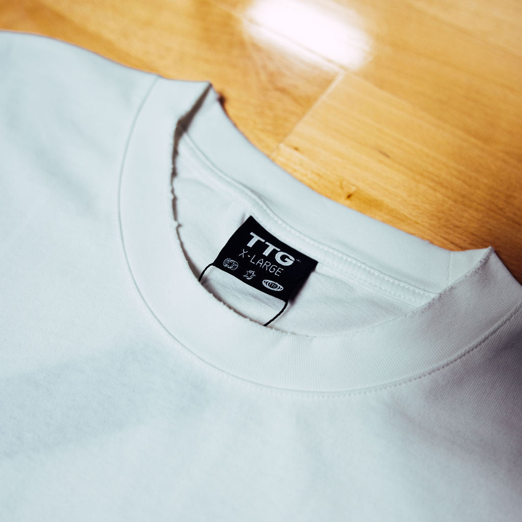 "NEXT UP" OVERSIZED TEE [WHITE]