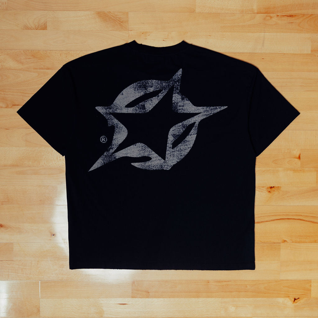 VINTAGE OVERSIZED TEE [BLACK]